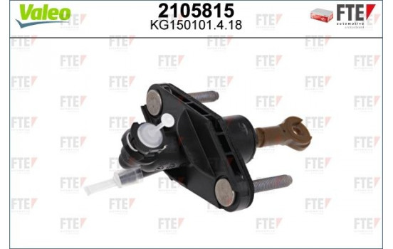 Master Cylinder, clutch FTE CLUTCH ACTUATION 2105815 Valeo