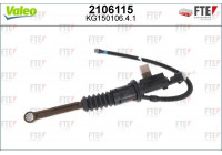 Master Cylinder, clutch FTE CLUTCH ACTUATION 2106115 Valeo