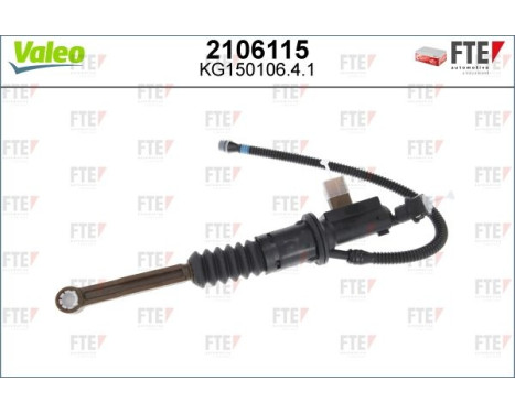 Master Cylinder, clutch FTE CLUTCH ACTUATION 2106115 Valeo