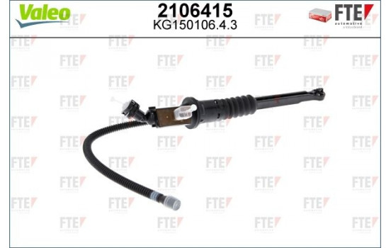 Master Cylinder, clutch FTE CLUTCH ACTUATION 2106415 Valeo