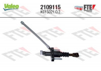 Master Cylinder, clutch FTE CLUTCH ACTUATION 2109115 Valeo