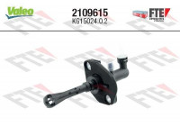 Master Cylinder, clutch FTE CLUTCH ACTUATION 2109615 Valeo