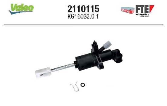 Master Cylinder, clutch FTE CLUTCH ACTUATION 2110115 Valeo, Image 2