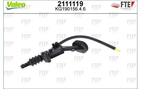 Master Cylinder, clutch FTE CLUTCH ACTUATION 2111119 Valeo