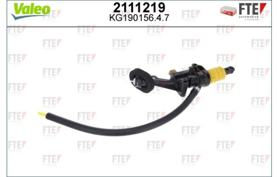 Master Cylinder, clutch FTE CLUTCH ACTUATION 2111219 Valeo, Image 2