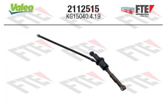 Master Cylinder, clutch FTE CLUTCH ACTUATION 2112515 Valeo