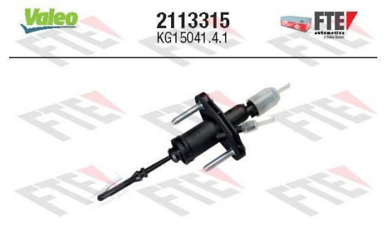 Master Cylinder, clutch FTE CLUTCH ACTUATION 2113315 Valeo