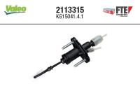 Master Cylinder, clutch FTE CLUTCH ACTUATION 2113315 Valeo