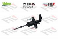 Master Cylinder, clutch FTE CLUTCH ACTUATION 2113415 Valeo