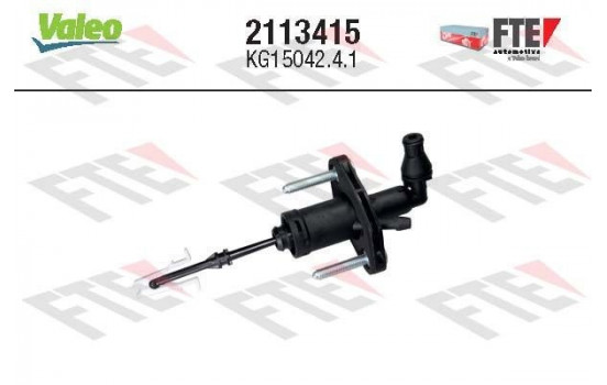 Master Cylinder, clutch FTE CLUTCH ACTUATION 2113415 Valeo