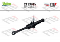 Master Cylinder, clutch FTE CLUTCH ACTUATION 2113915 Valeo