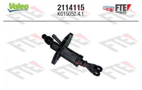 Master Cylinder, clutch FTE CLUTCH ACTUATION 2114115 Valeo