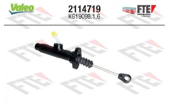 Master Cylinder, clutch FTE CLUTCH ACTUATION 2114719 Valeo