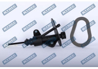 Master cylinder, clutch