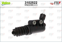 Slave Cylinder, clutch FTE CLUTCH ACTUATION 3102522 Valeo