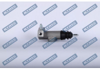 Slave cylinder, clutch