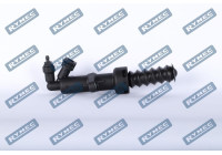 Slave cylinder, clutch