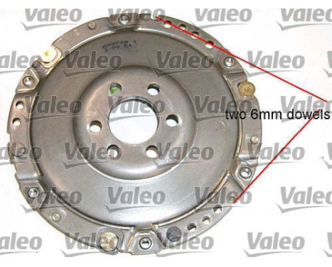 Clutch Kit KIT2P 801205 Valeo