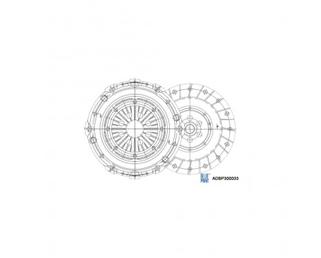 Clutch Kit SMARTFIT Solution Kit ADBP300033 Blue Print
