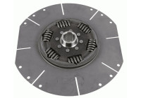 Torsion damper, coupling 1866 000 297 Sachs