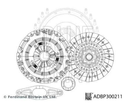 Clutch kit ADBP300211 Blue Print