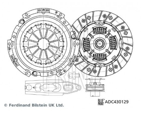 Clutch Kit ADC430129 Blue Print, Image 3