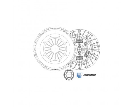 Clutch Kit ADJ133007 Blue Print