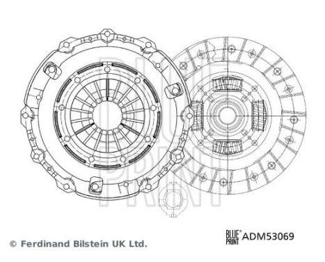 Clutch Kit ADM53069 Blue Print, Image 3