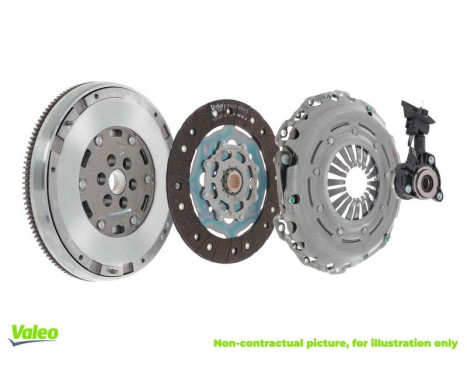 Clutch Kit FULLPACK DMF (CSC) 837001 Valeo, Image 3