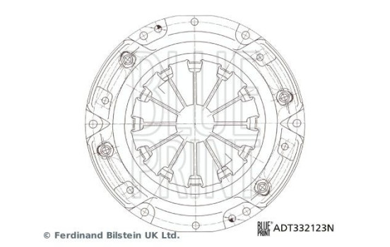 pressure group ADT332123N Blue Print, Image 2