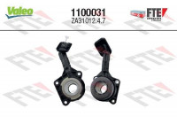 Central Slave Cylinder, clutch FTE CLUTCH ACTUATION 1100031 Valeo