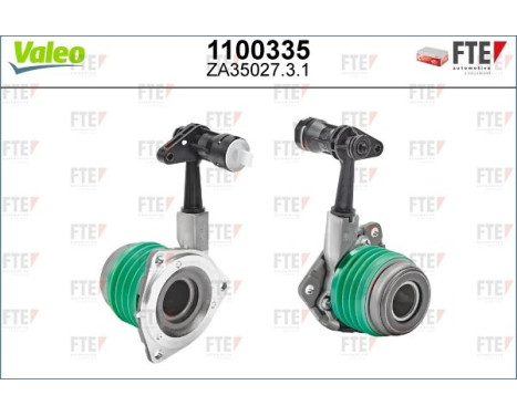 Central Slave Cylinder, clutch FTE CLUTCH ACTUATION 1100335 Valeo