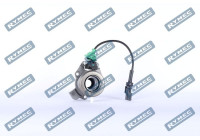 Central thrust bearing, clutch