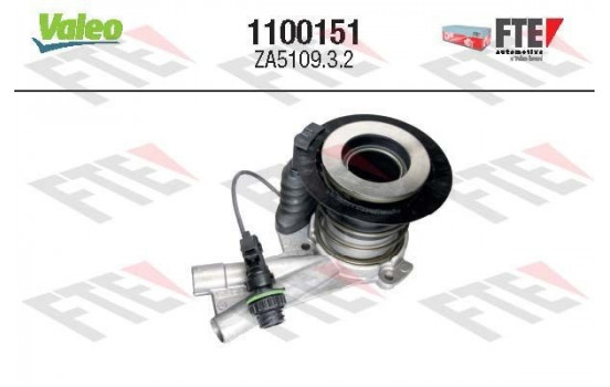 Central Slave Cylinder, clutch FTE CLUTCH ACTUATION 1100151 Valeo