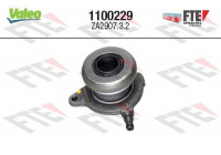 Central Slave Cylinder, clutch FTE CLUTCH ACTUATION 1100229 Valeo