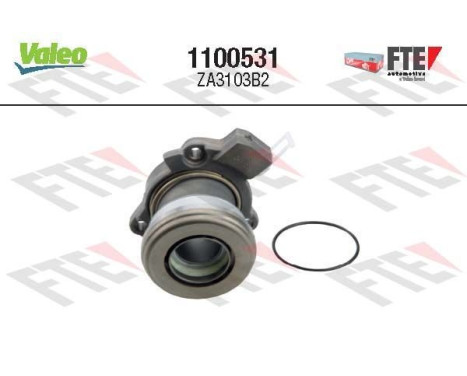 Central Slave Cylinder, clutch FTE CLUTCH ACTUATION 1100531 Valeo