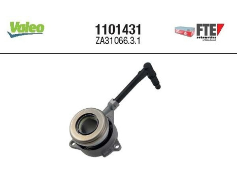 Central Slave Cylinder, clutch FTE CLUTCH ACTUATION 1101431 Valeo