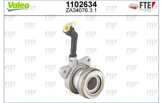 Central Slave Cylinder, clutch FTE CLUTCH ACTUATION 1102634 Valeo