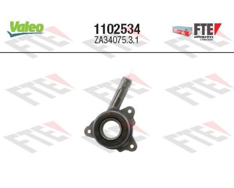 Central thrust bearing, clutch 1102534 Valeo
