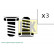 Screw Set, flywheel 411 0156 11 LUK