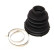 Axle sleeve set