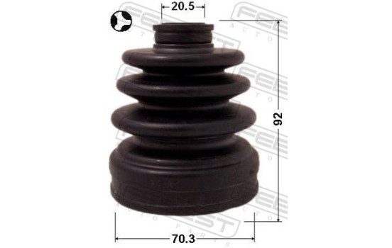 Bellow, driveshaft, Image 3