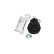 Bellow Set, drive shaft CVB-9008 Kavo parts, Thumbnail 3