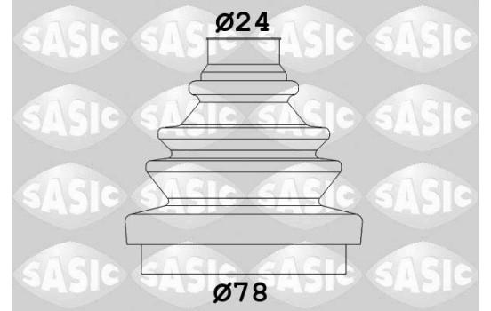 Bellow Set, drive shaft, Image 2