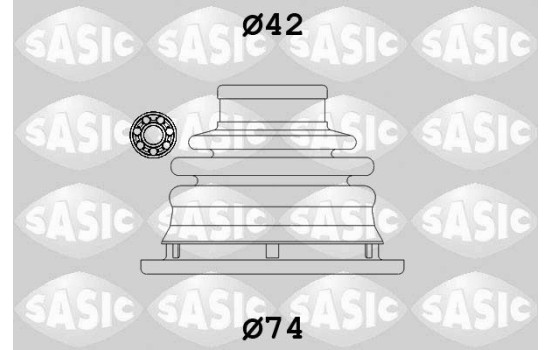 Bellow Set, drive shaft, Image 2