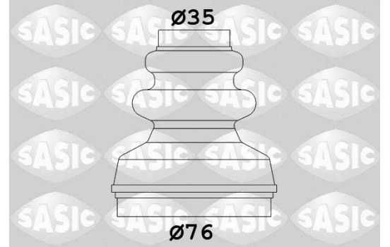 Bellow Set, drive shaft, Image 2