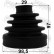 Bellow Set, drive shaft, Thumbnail 2