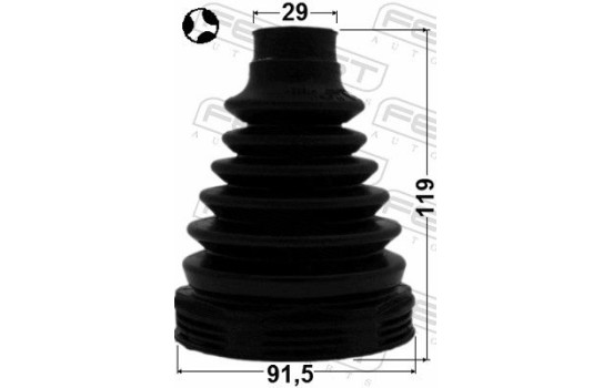 Bellow Set, drive shaft, Image 2