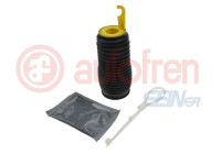 Steering wheel cover, steering unit