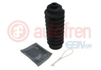 Steering wheel cover, steering unit
